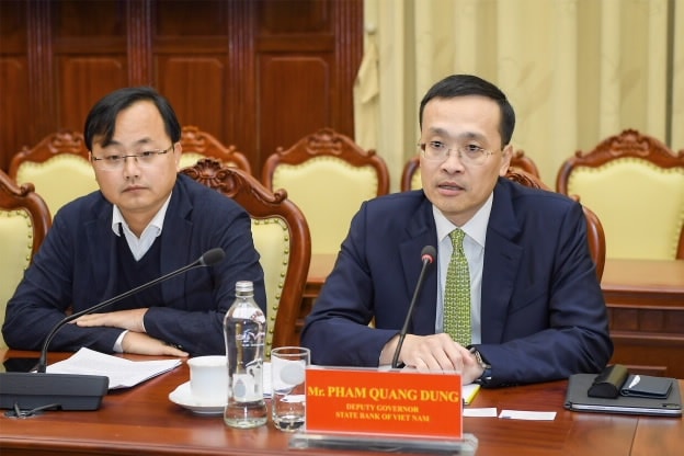 Phó Thống đốc NHNN Phạm Quang Dũng tiếp Tổng Vụ trưởng Vụ Đông Nam Á, ADB