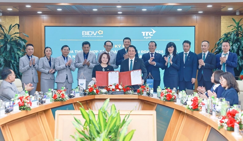 BIDV và TTC AgriS hợp tác toàn diện, đẩy mạnh triển khai các dự án xanh 
