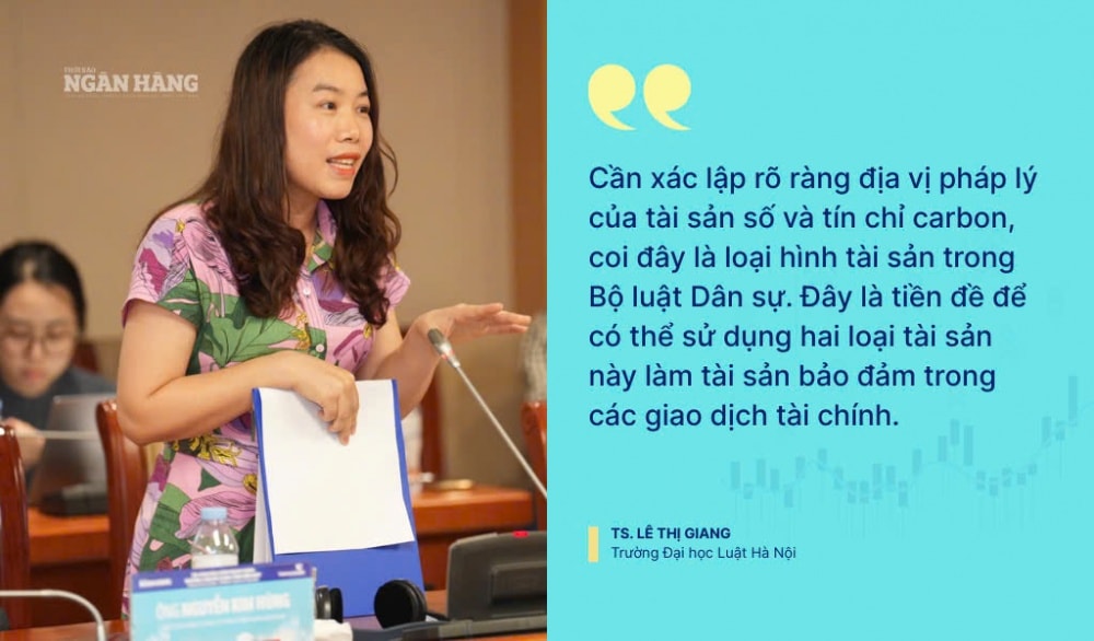Thừa nhận tài sản số và tín chỉ carbon là tài sản bảo đảm sẽ mang lại nhiều lợi ích