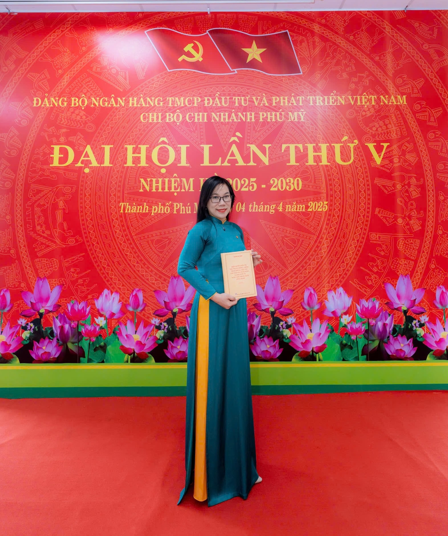 Chị Nguyễn Thị Hằng Nga - Phó Giám đốc BIDV Phú Mỹ