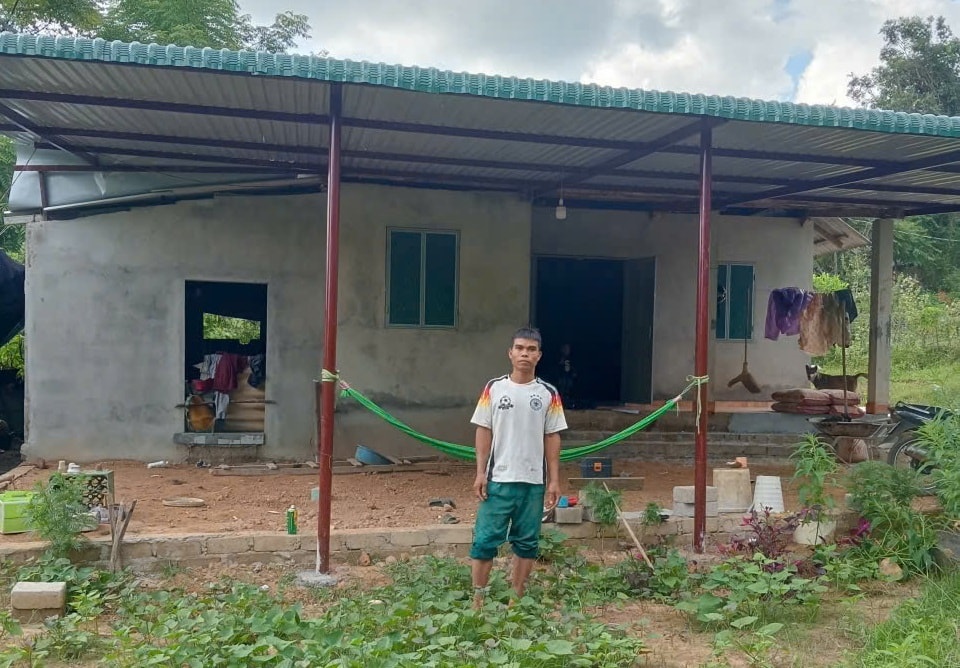 Nguồn vốn hỗ trợ của Công đoàn BIDV đã đến từng nhà dân 2