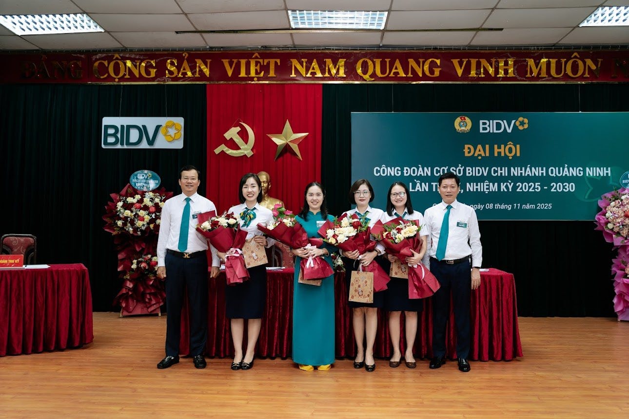 BIDV Quang Ninh организует Конгресс низовых профсоюзов