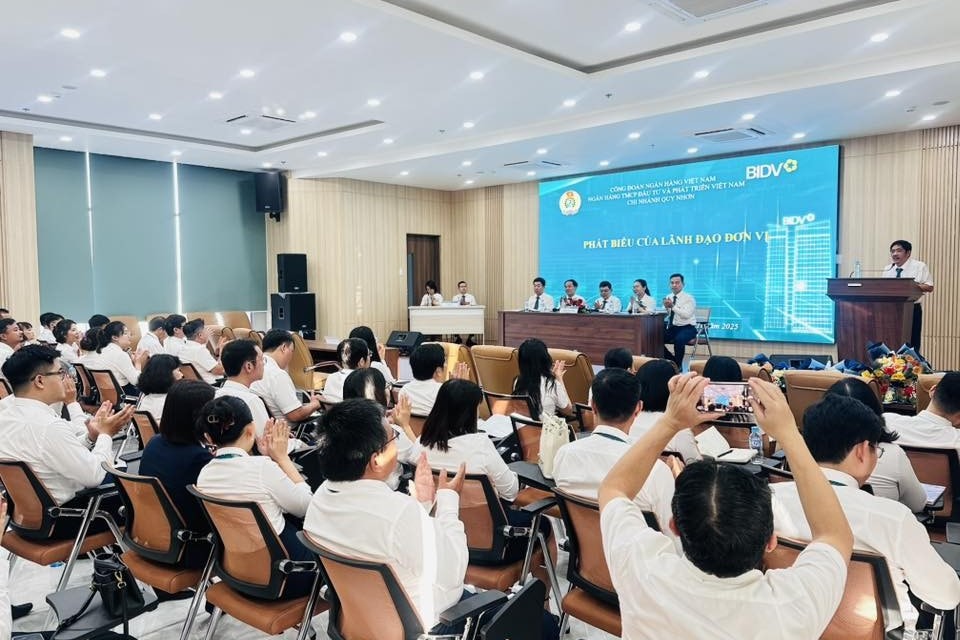 Chi nhánh Quy Nhơn tổ chức Đại hội Công đoàn cơ sở