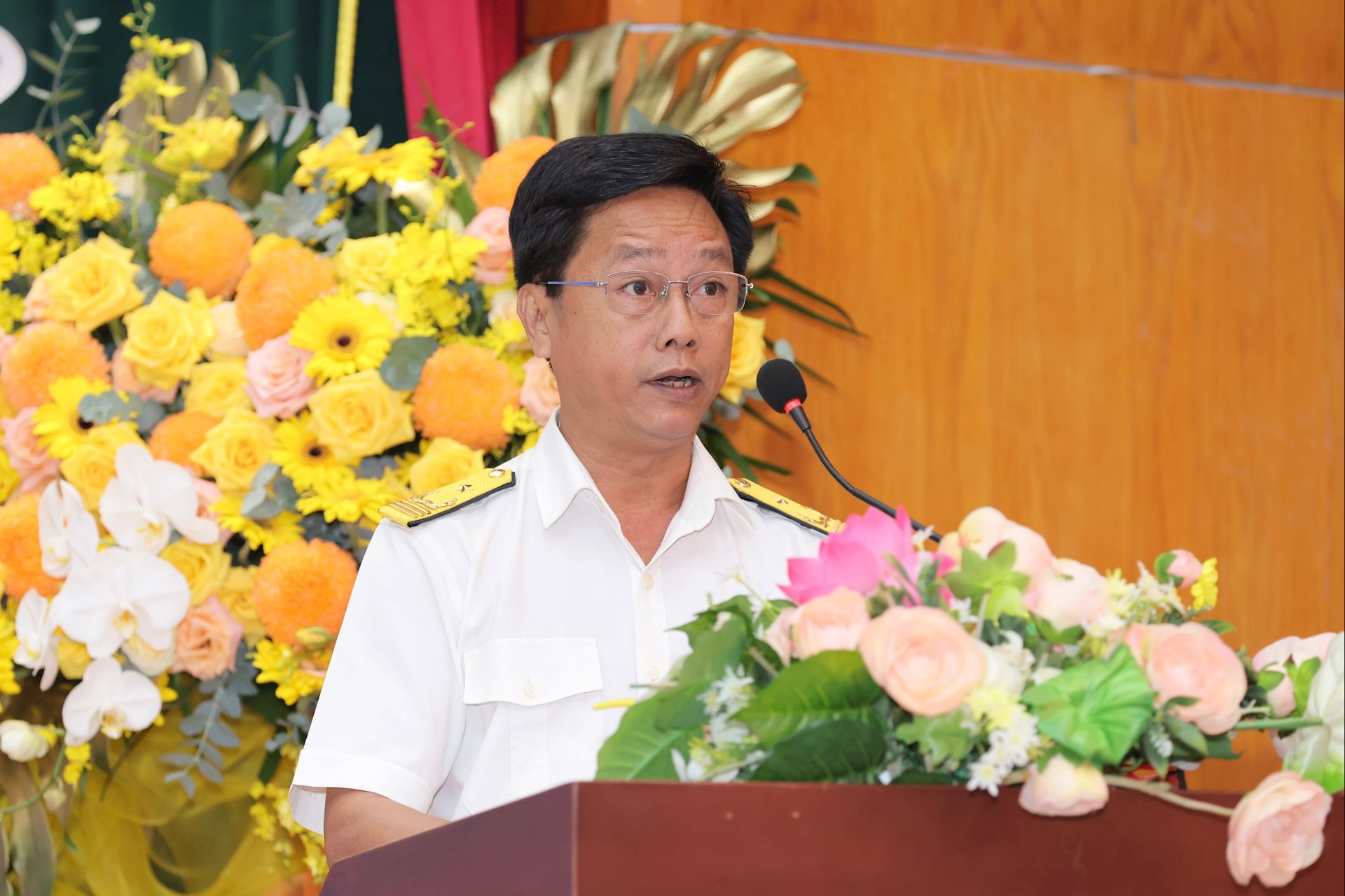 Ông Nguyễn Văn Thành - Phó trưởng Thuế TP. Hồ Chí Minh - phát biểu tại Lễ ký kết