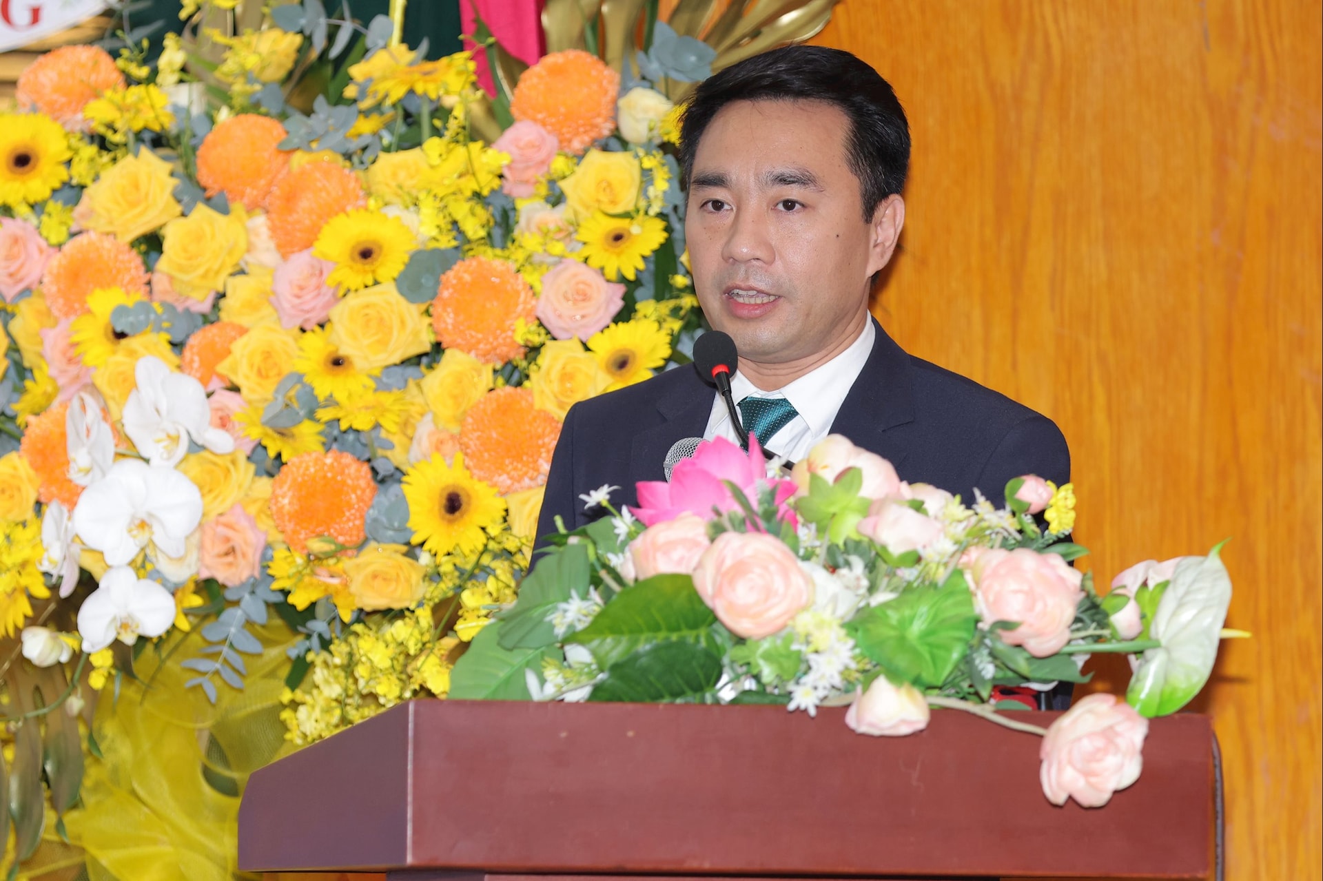 Ông Phạm Trung Dũng - Phó Giám đốc Ban Khách hàng Bán lẻ BIDV phát biểu tại sự kiện