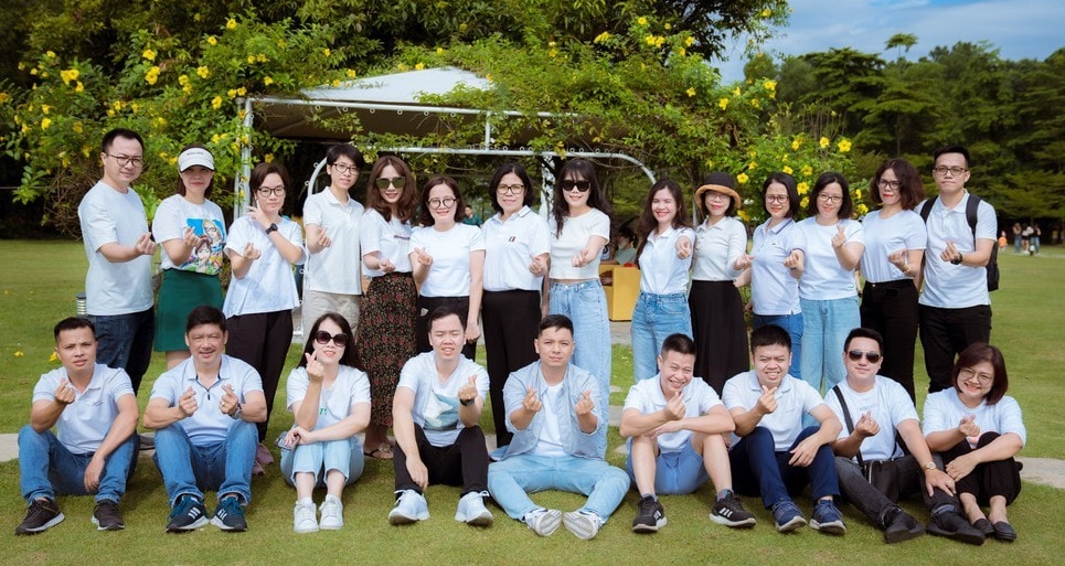 Chị Liên Hương và hoạt động gắn kết với các cán bộ Trung tâm