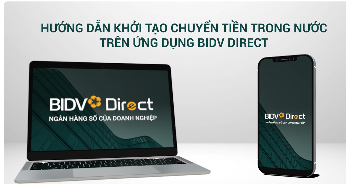 Chuyển tiền trong nước trên ứng dụng BIDV Direct 