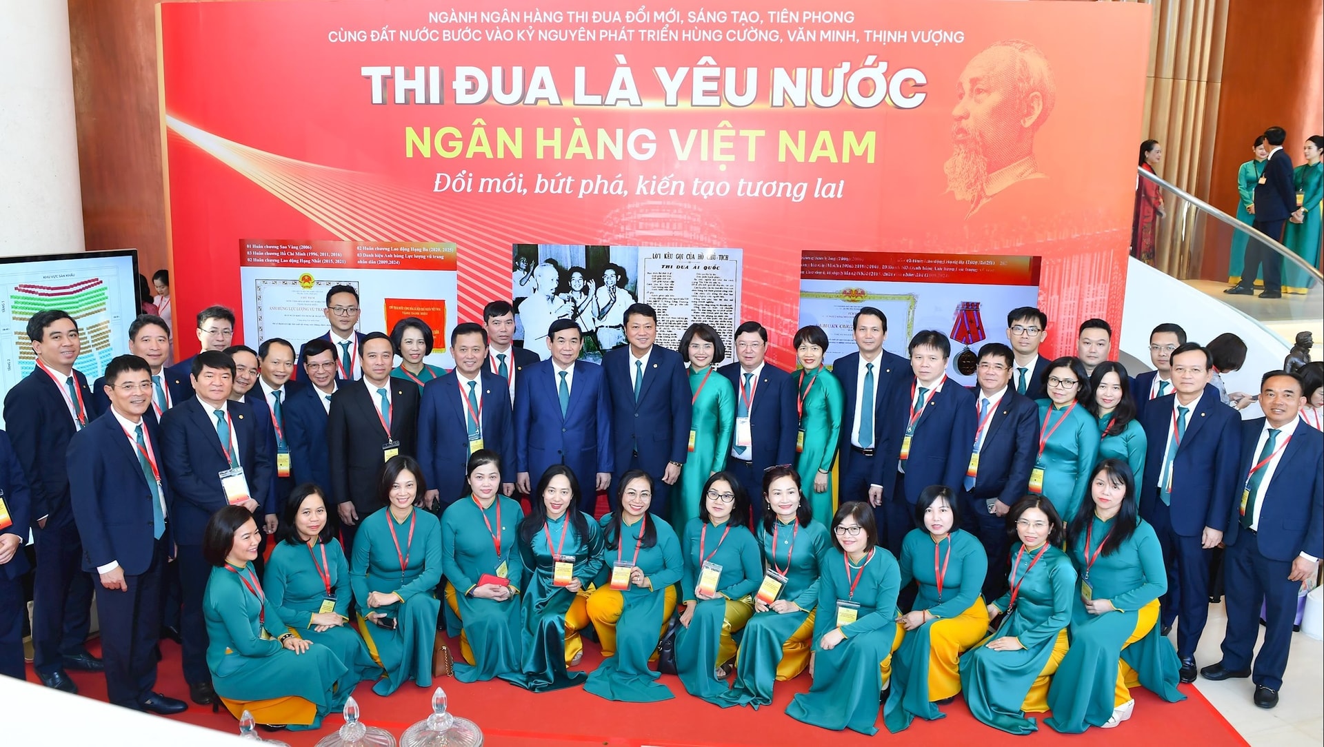 BIDV delegation attends the 9th Patriotic Emulation Congress of the Banking Industry