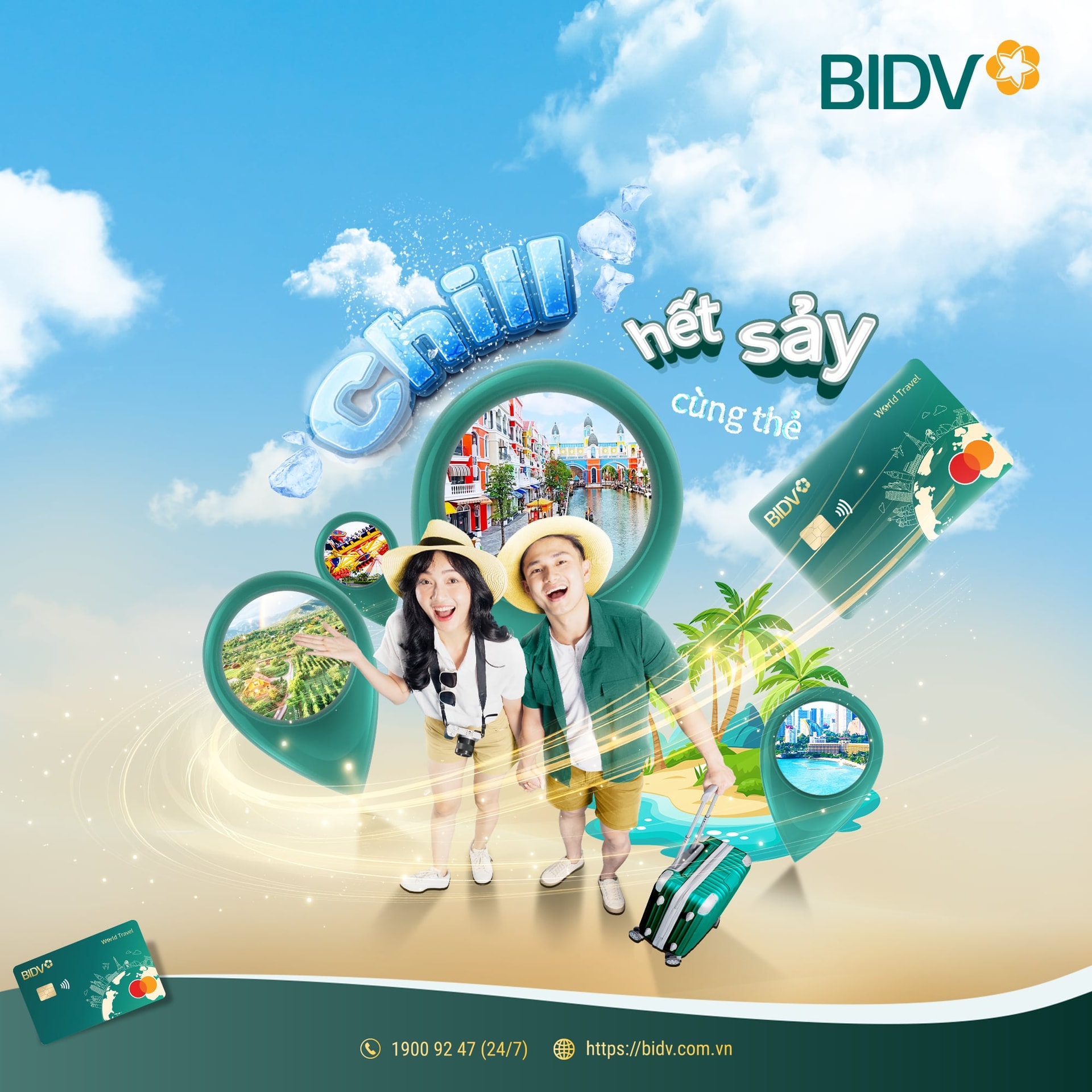 BIDV Mastercard World Travel - dẫn lối hành trình khám phá thế giới 