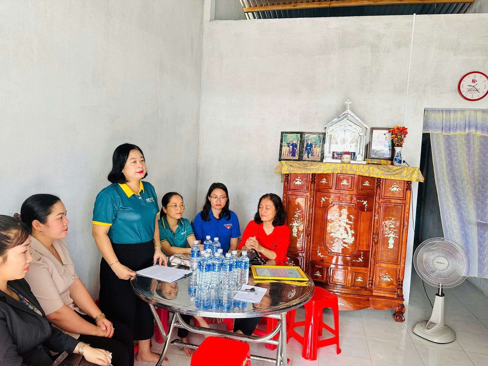 BIDV Bến Tre bàn giao nhà Đại đoàn kết cho hộ dân phường Bến Tre 5