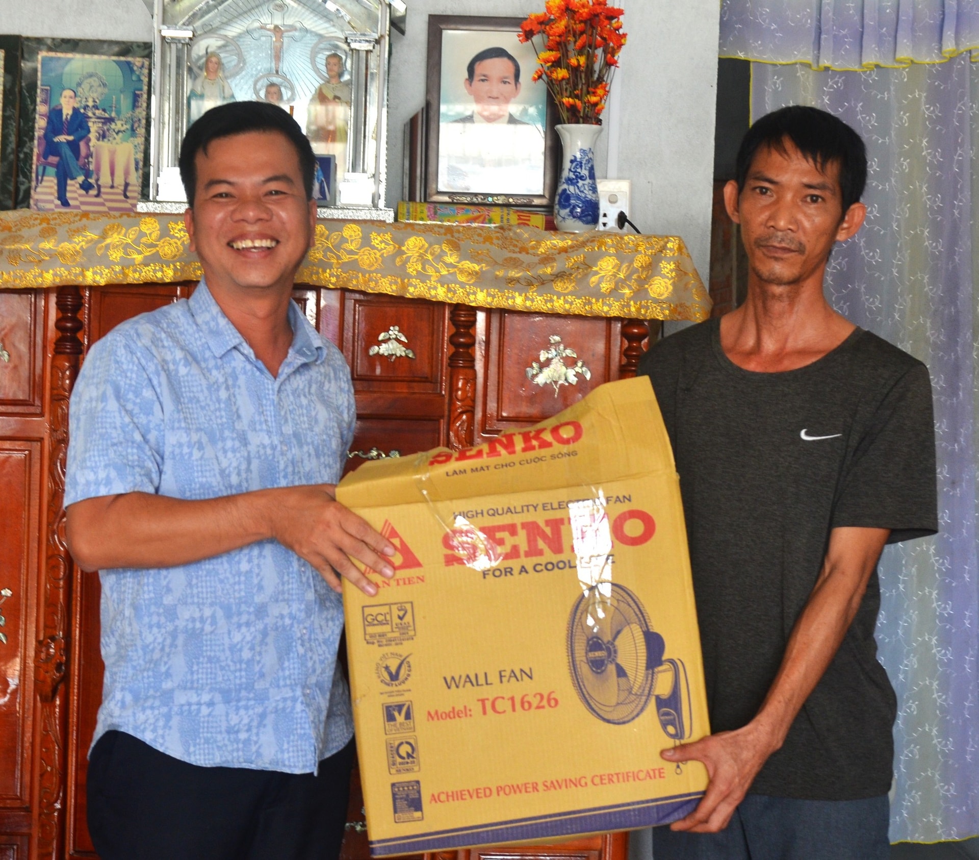 BIDV Bến Tre bàn giao nhà Đại đoàn kết cho hộ dân phường Bến Tre 8