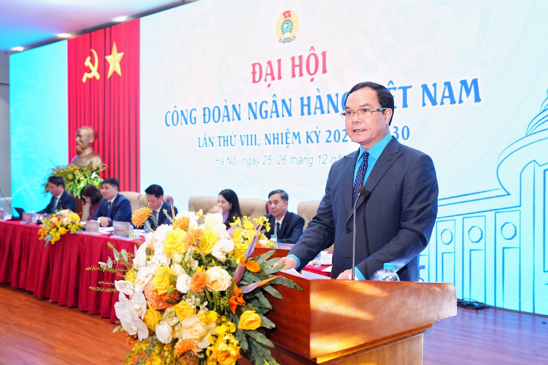 Công đoàn Ngân hàng Việt Nam quyết tâm hoàn thành xuất sắc nhiệm vụ trong nhiệm kỳ mới