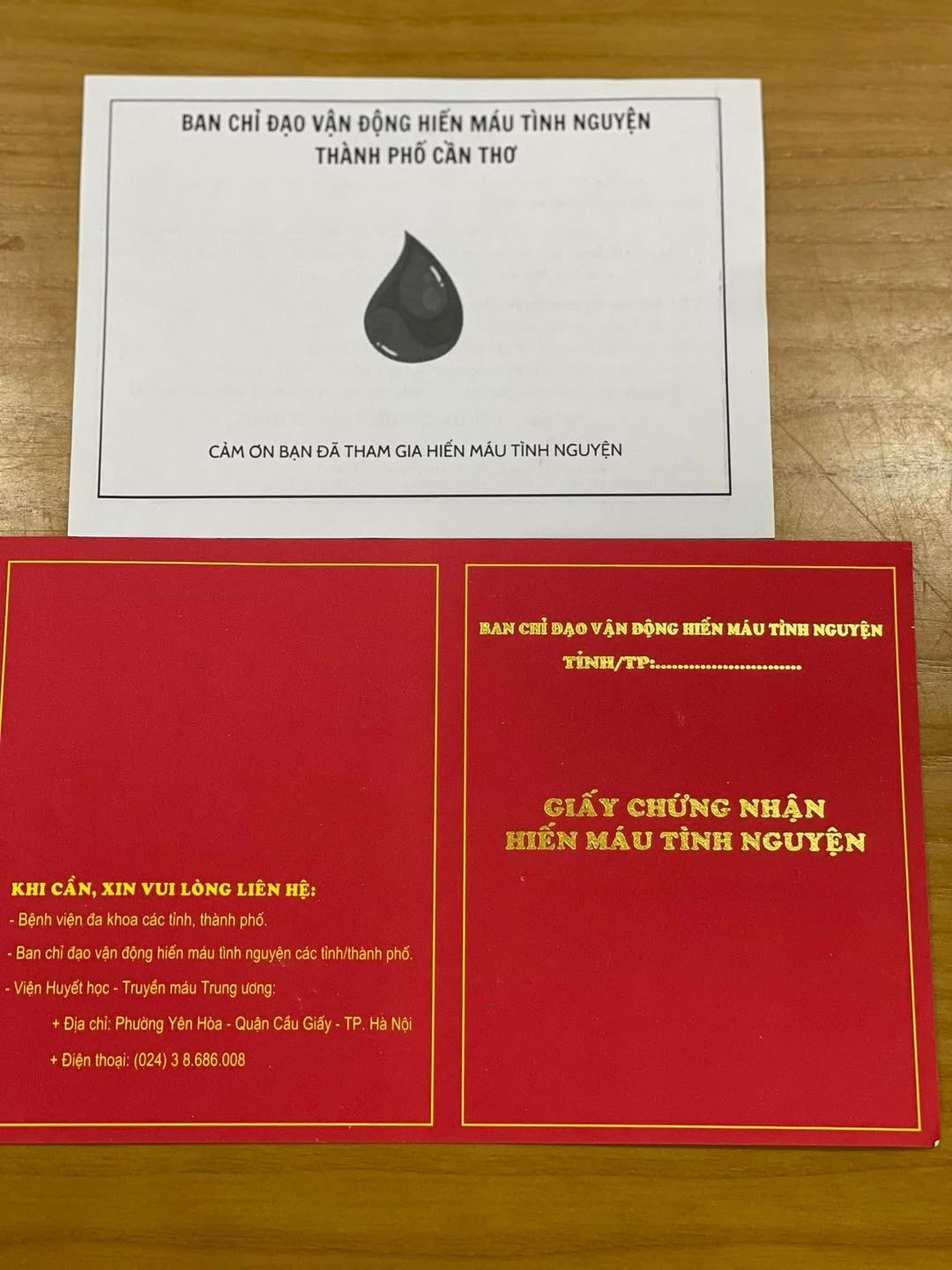 Chi nhánh Cần Thơ tham gia hiến máu