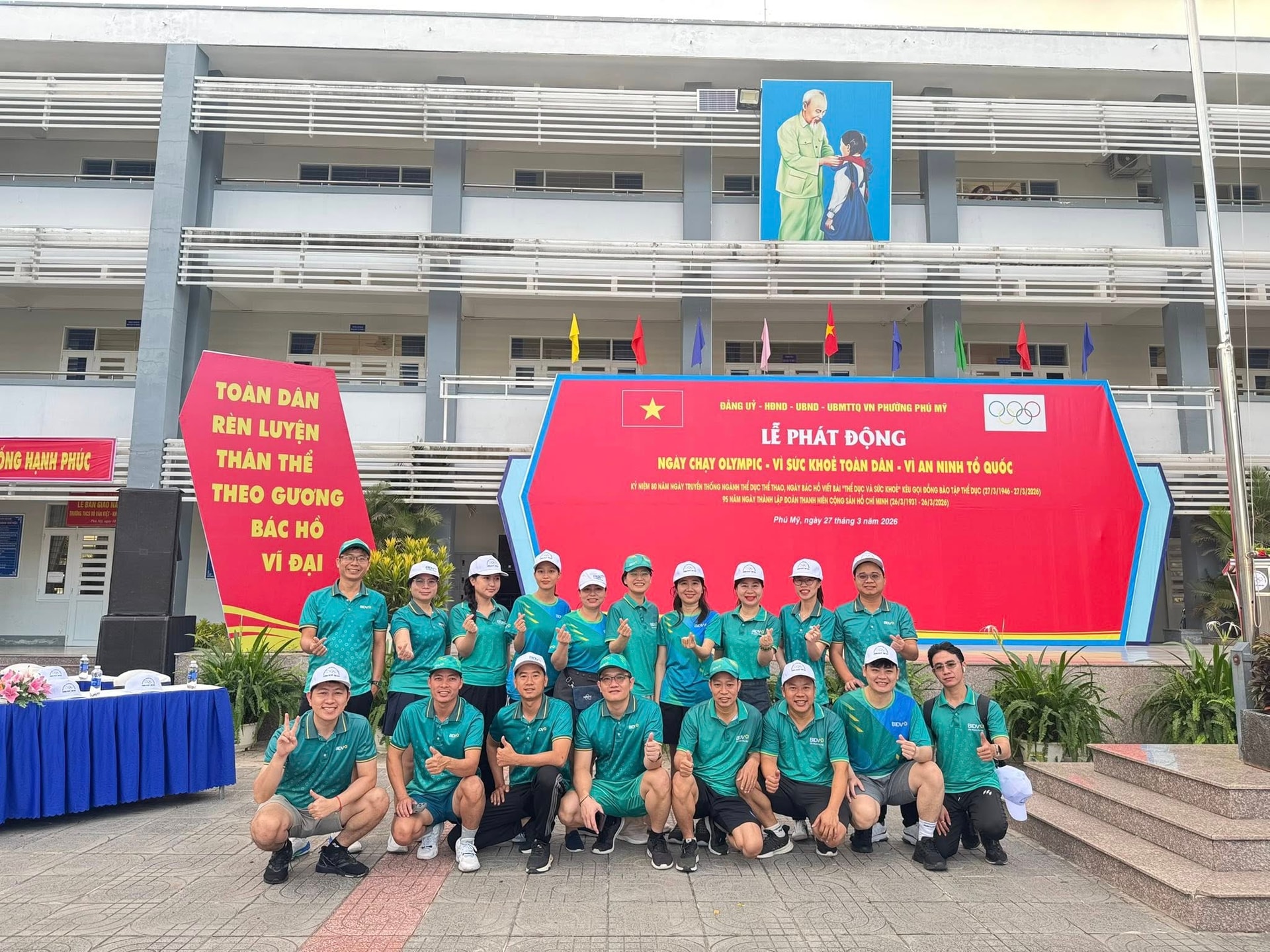 Chi nhánh Phú Mỹ hưởng ứng Ngày chạy Olympic – lan tỏa tinh thần rèn luyện vì sức khỏe toàn dân 2