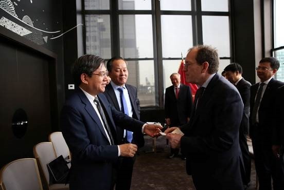 Đoàn công tác tiếp ông Richard Sobel – lãnh đạo Quỹ đầu tư Polymorphic Capital