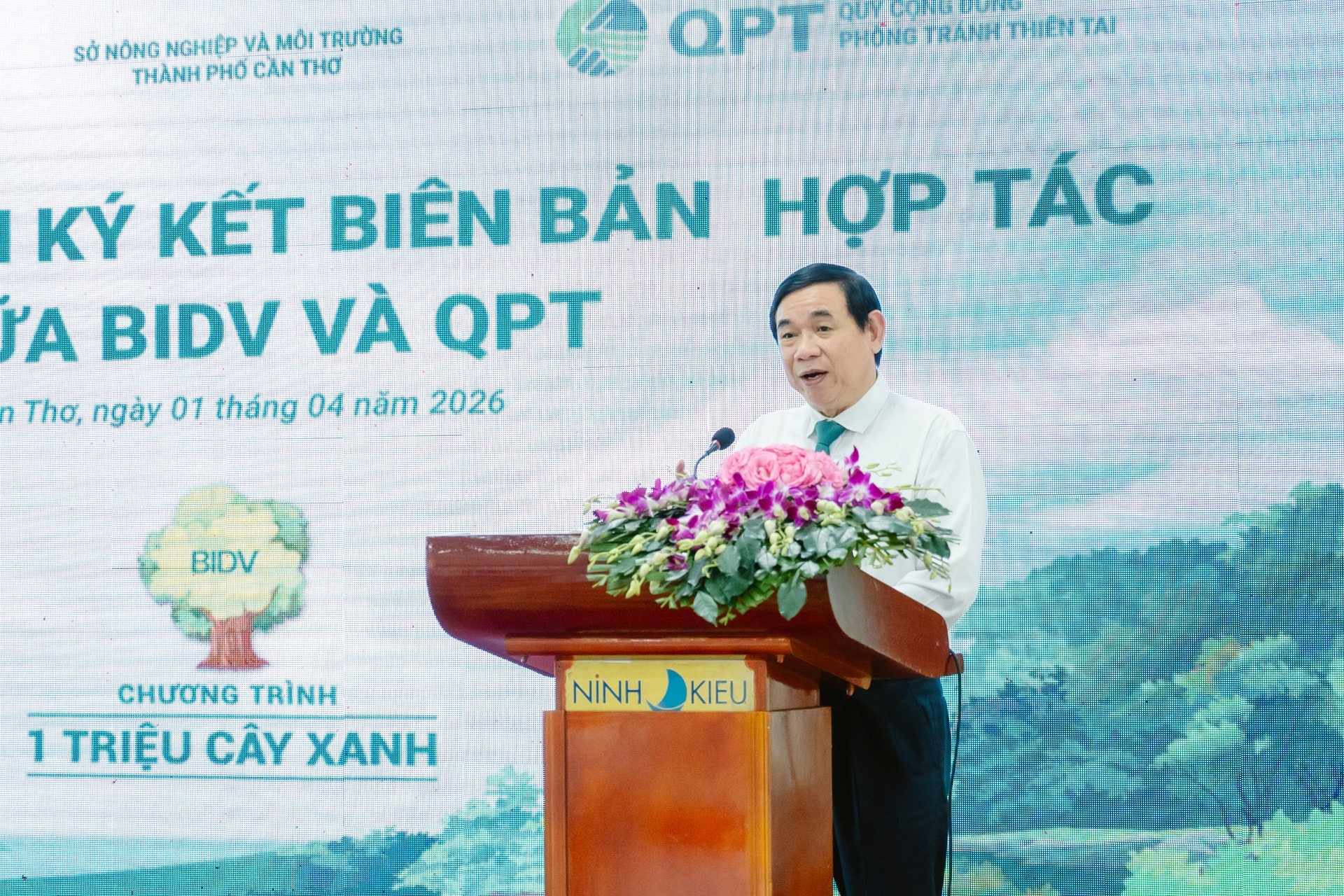 BIDV và Quỹ Cộng đồng phòng tránh thiên tai trồng 240.000 cây xanh tại Đồng bằng sông Cửu Long 3