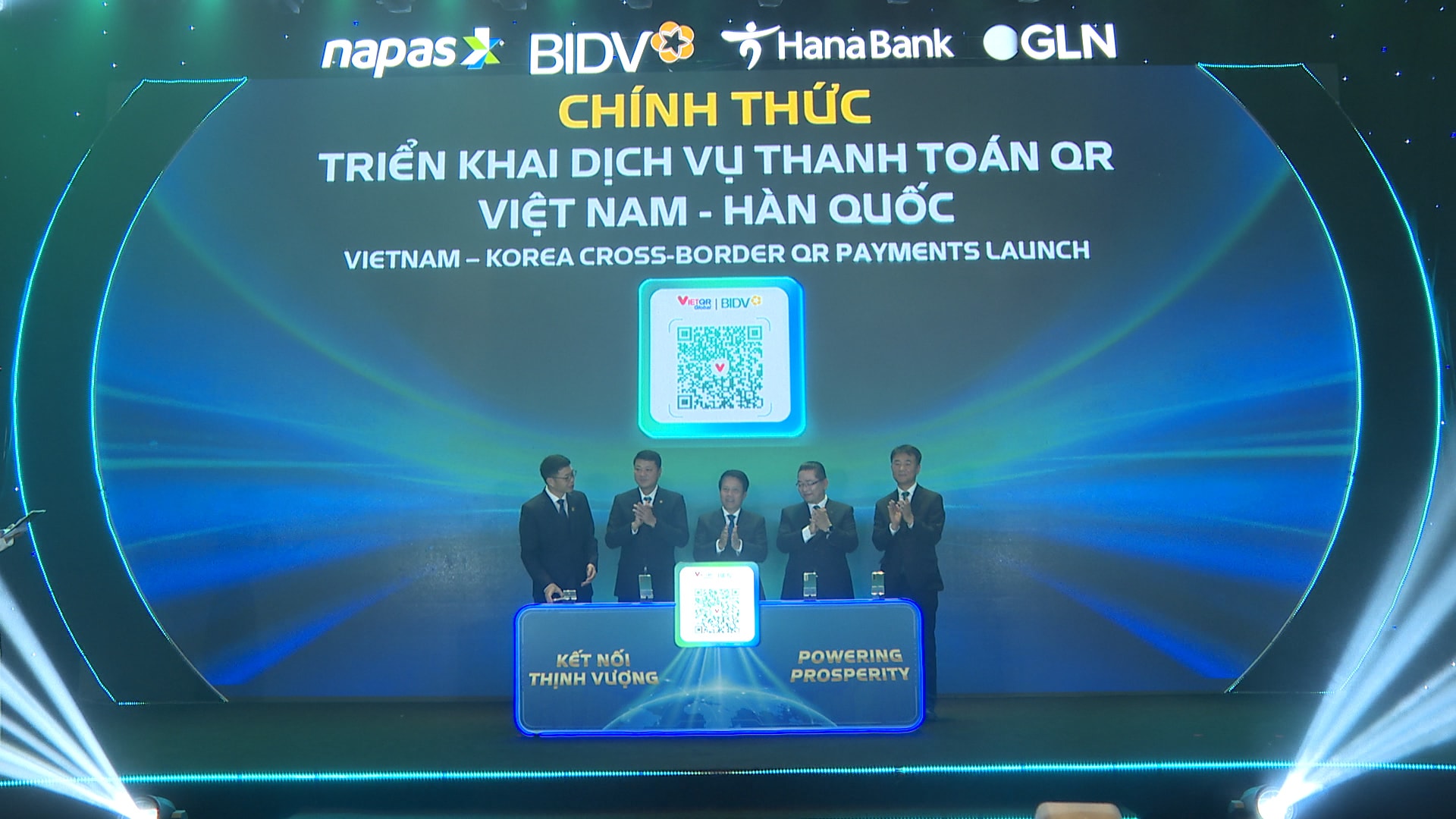 BIDV, Hana Bank phối hợp triển khai dịch vụ thanh toán QR Việt - Hàn 