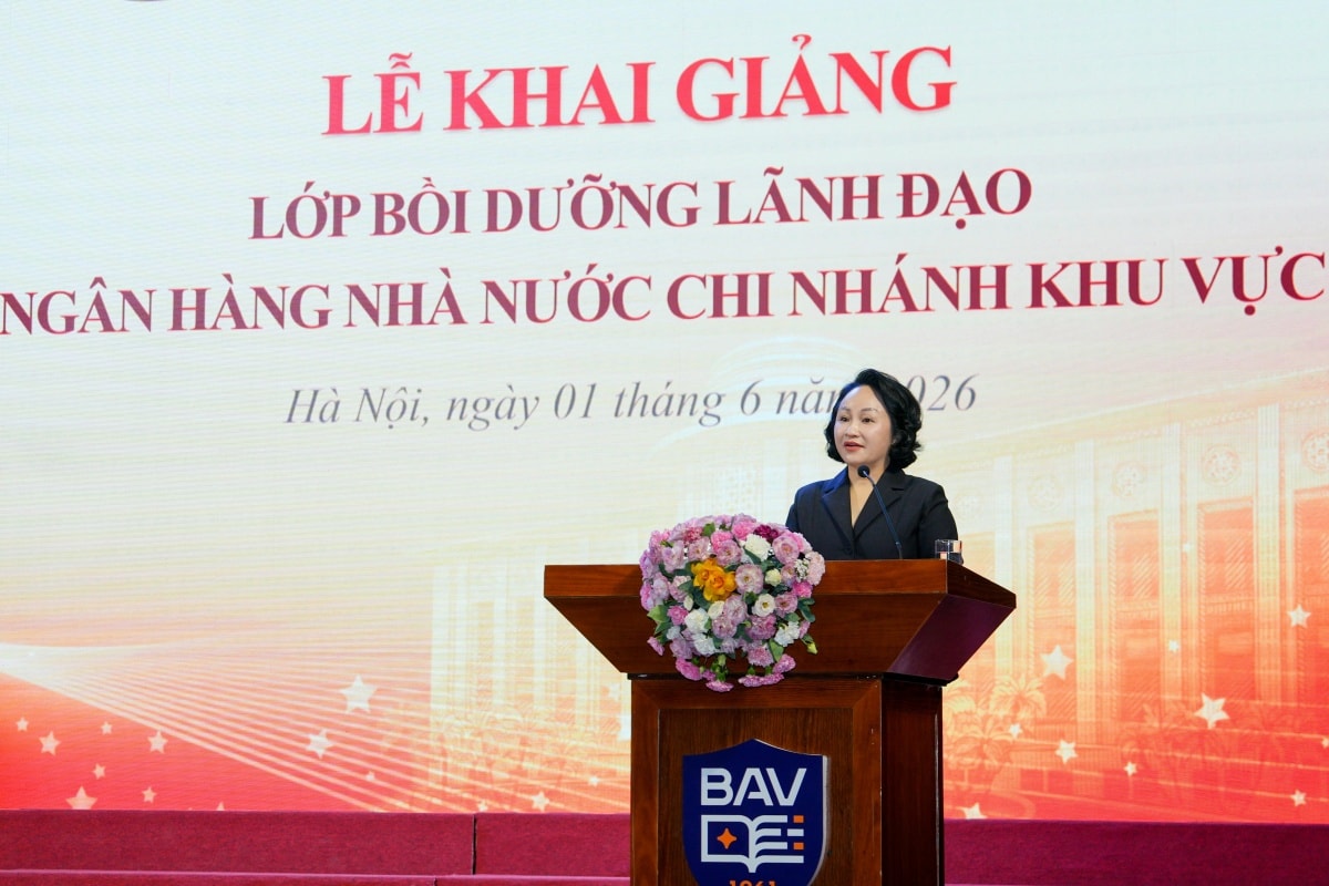 Khai giảng Lớp bồi dưỡng Lãnh đạo Ngân hàng Nhà nước chi nhánh khu vực