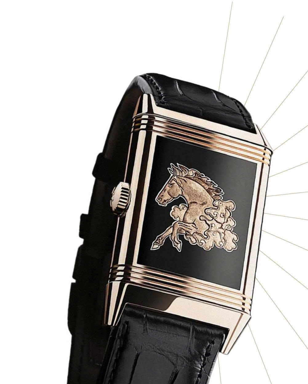 Đồng hồ Jaeger-LeCoultre Reverso Tribute Enamel Horse