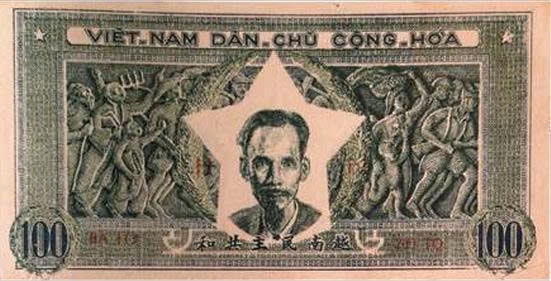Giấy bạc 100 đồng - mẫu kháng chiến kiến quốc (1947-1954)