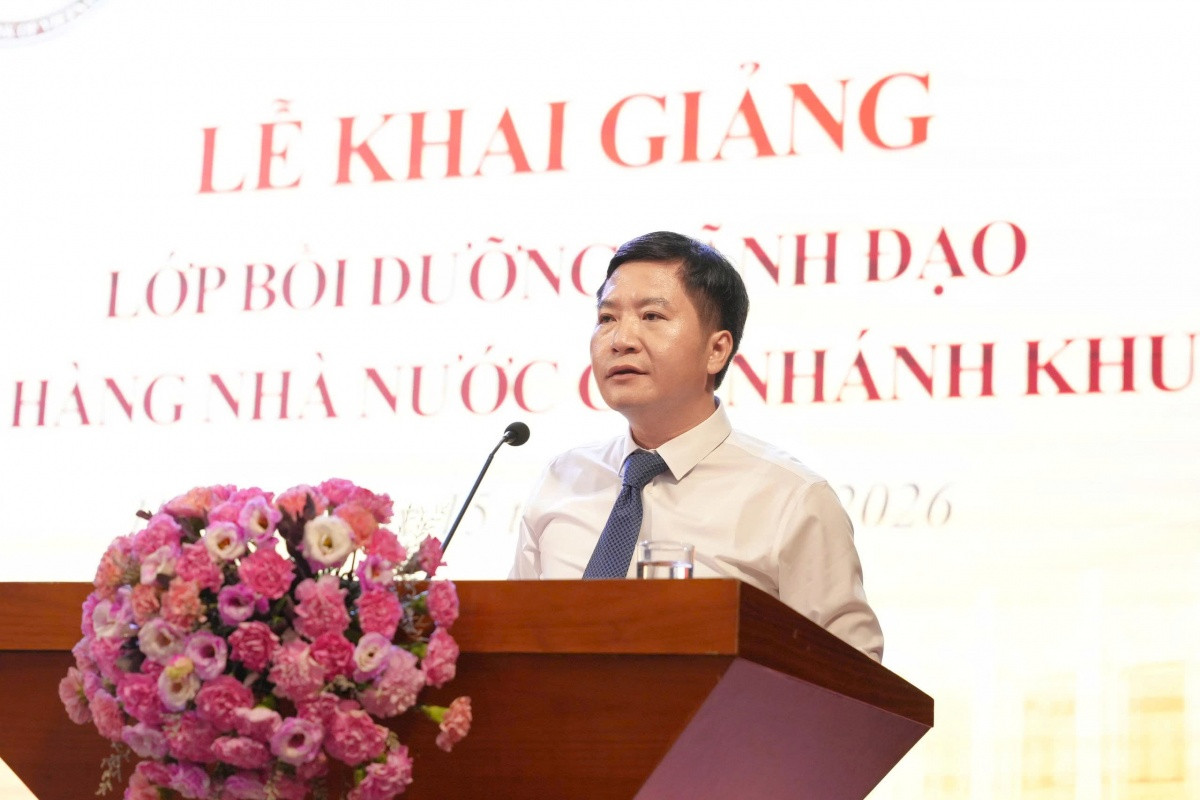 Khai giảng Lớp 2 Chương trình bồi dưỡng lãnh đạo NHNN chi nhánh khu vực Khai giảng Lớp 2 Chương trình bồi dưỡng lãnh đạo NHNN chi nhánh khu vực
