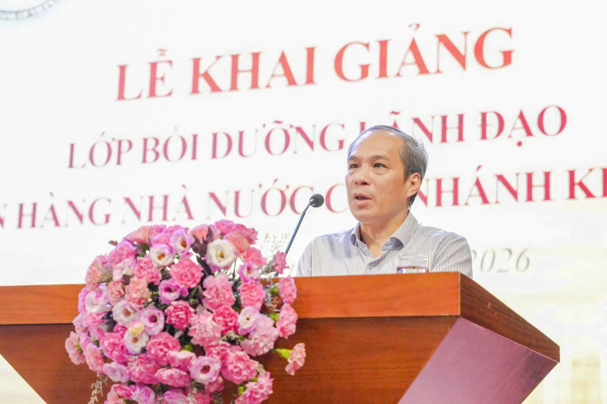 Khai giảng Lớp 2 Chương trình bồi dưỡng lãnh đạo NHNN chi nhánh khu vực Khai giảng Lớp 2 Chương trình bồi dưỡng lãnh đạo NHNN chi nhánh khu vực