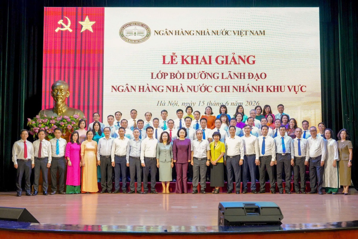 Khai giảng Lớp 2 Chương trình bồi dưỡng lãnh đạo NHNN chi nhánh khu vực Khai giảng Lớp 2 Chương trình bồi dưỡng lãnh đạo NHNN chi nhánh khu vực