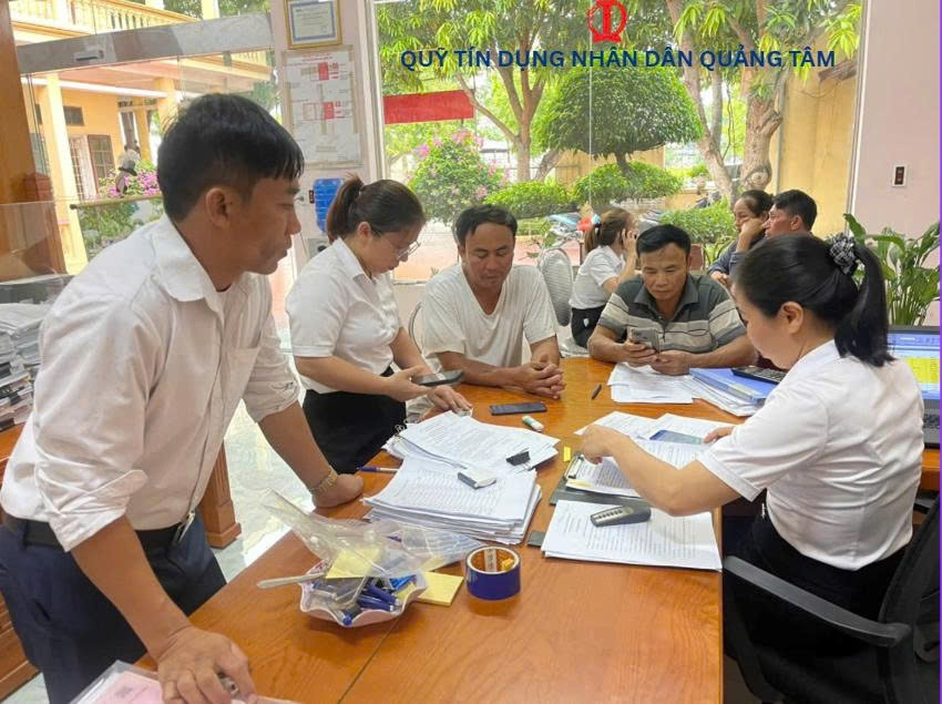 QTDND Quảng Tâm phát huy hiệu quả vai trò kênh dẫn vốn cho khu vực nông thôn QTDND Quảng Tâm phát huy hiệu quả vai trò kênh dẫn vốn cho khu vực nông thôn
