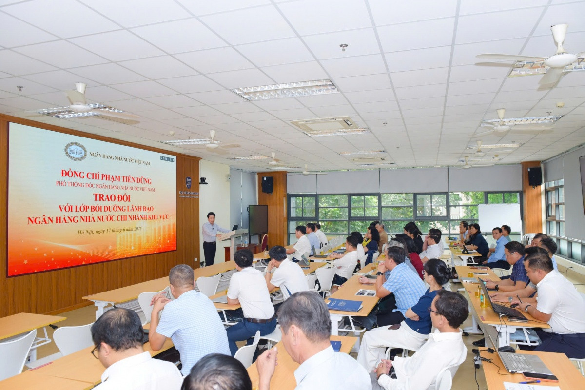 Phó Thống đốc Phạm Tiến Dũng chia sẻ định hướng ứng dụng công nghệ và chuyển đổi số ngành Ngân hàng