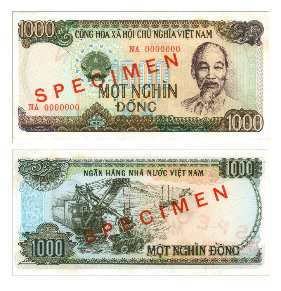Tiền giấy 1000 đồng, 1987