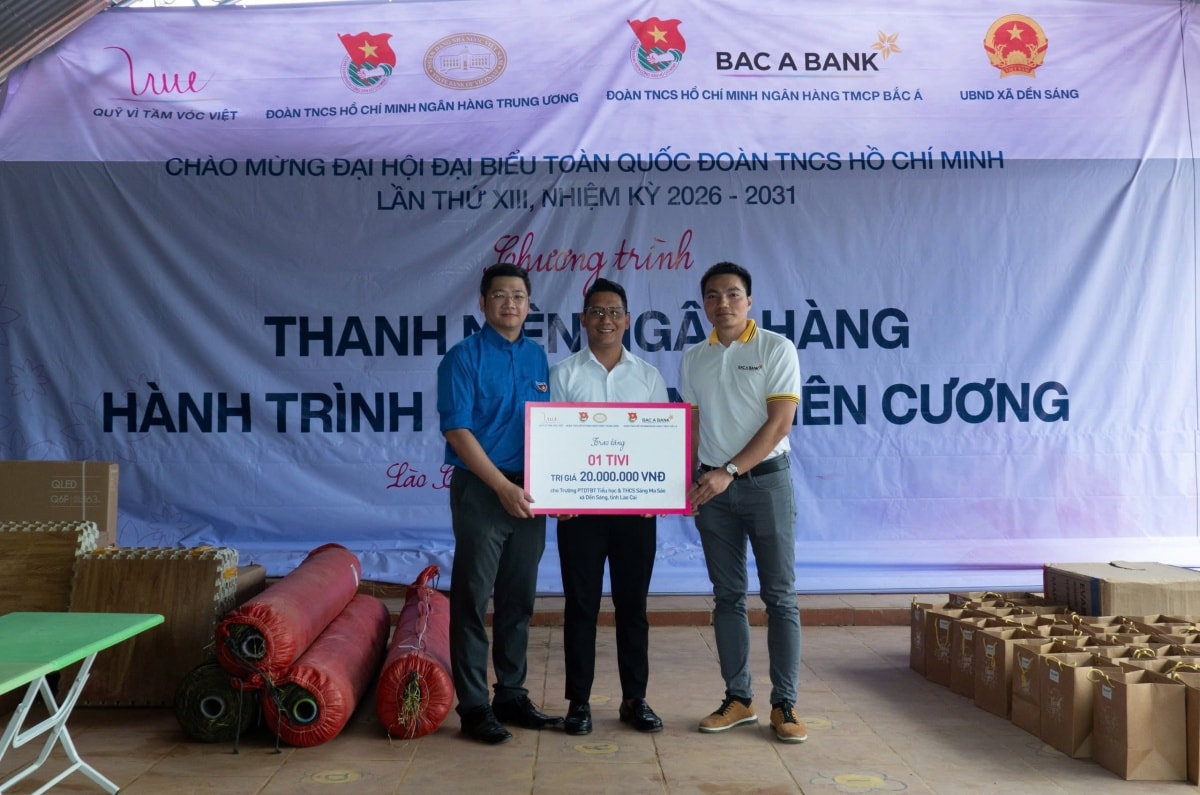 Tuổi trẻ ngành Ngân hàng lan tỏa nghĩa tình nơi biên cương