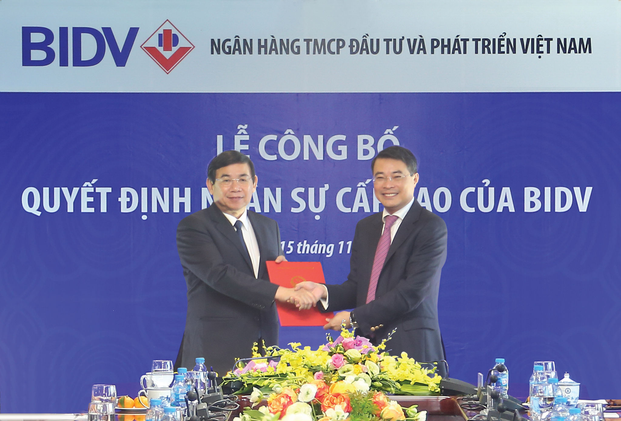 1. Ông Phan Đức Tú được bổ nhiệm Chủ tịch HĐQT BIDV