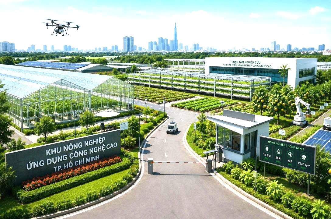 TP. Hồ Chí Minh thành lập 7 khu nông nghiệp ứng dụng công nghệ cao 