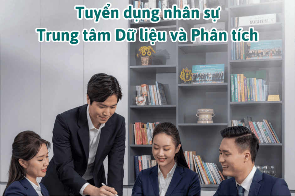 BIDV tuyển dụng nhân sự Trung tâm Dữ liệu và Phân tích 