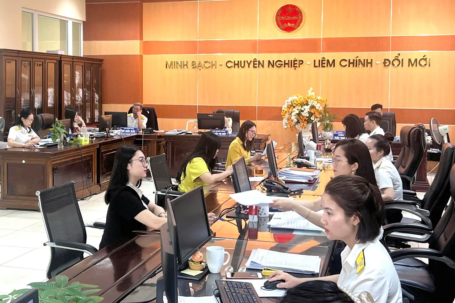 Kiểm tra thuế bằng phương thức điện tử: Giảm tiếp xúc trực tiếp, tăng cường tính công khai Kiểm tra thuế bằng phương thức điện tử: Giảm tiếp xúc trực tiếp, tăng cường tính công khai