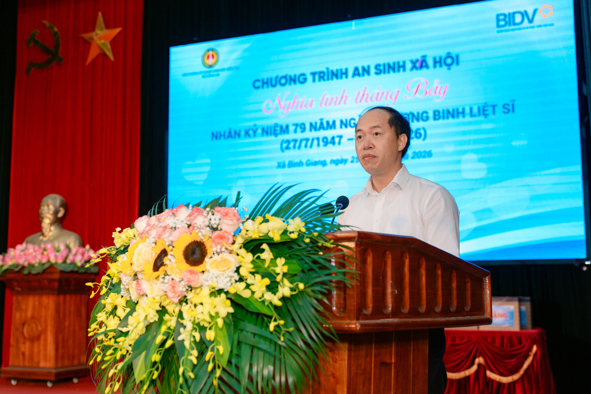 Phat bieu cua Bi thu xa