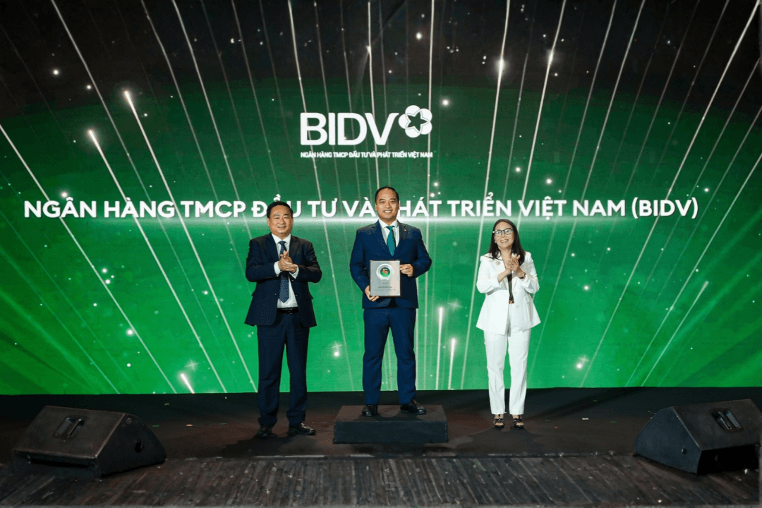 BIDV - Top 50 Doanh nghiệp dẫn đầu về ESG 