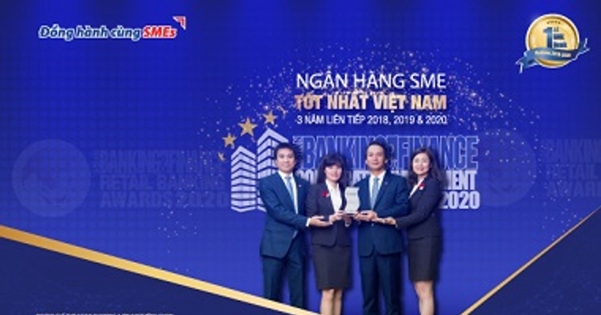 BIDV tiếp tục là “Ngân hàng SME tốt nhất Việt Nam”
