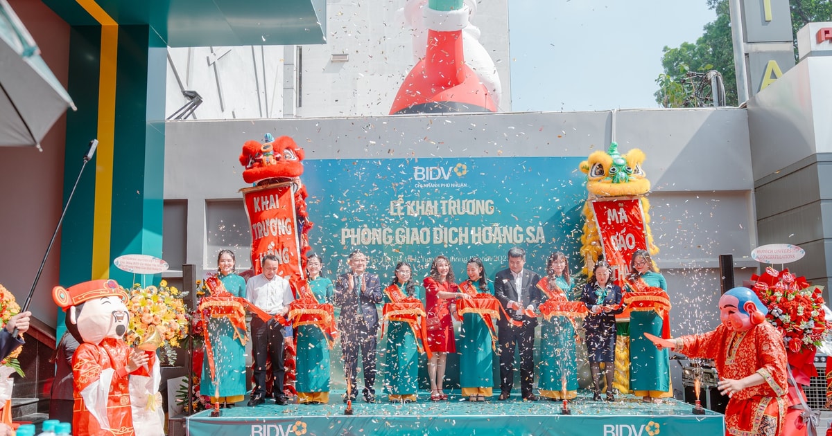 BIDV Phú Nhuận khai trương phòng giao dịch Hoàng Sa tại địa điểm mới