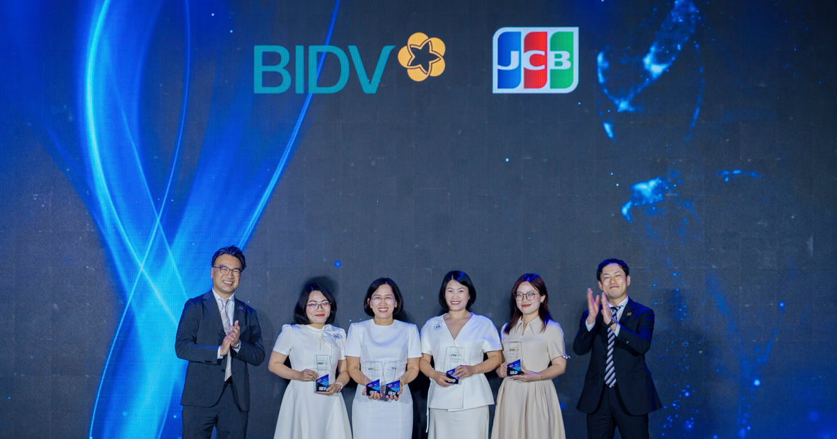 BIDV được JCB vinh danh tại 5 hạng mục giải thưởng năm 2026