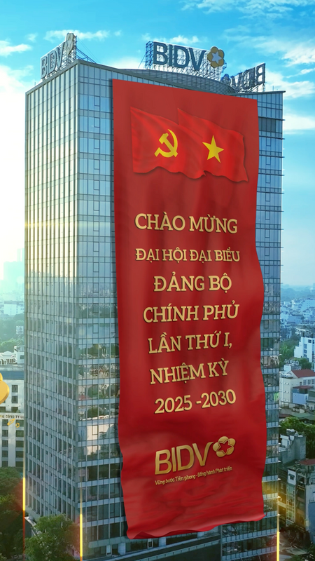 Chào mừng Đại hội đại biểu Đảng bộ Chính phủ lần thứ I, nhiệm kỳ 2025 -2030
