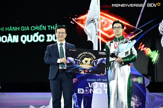 Từ The Moneyverse đến “trái tim dòng vốn” BIDV: Khởi đầu mới của Quán quân Đoàn Quốc Duy