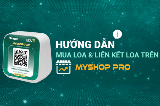 Hướng dẫn mua loa và liên kết loa trên Myshop pro