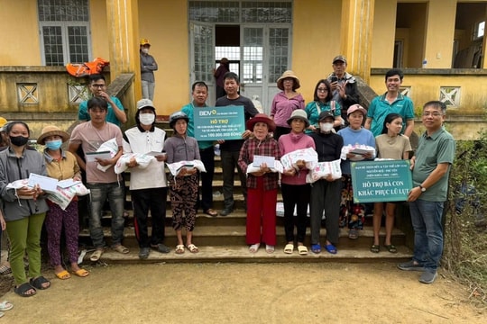 BIDV Tân Bình hướng về miền Trung: Thấu hiểu và đồng hành