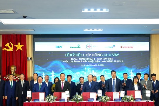 BIDV tham gia cho vay hợp vốn 30.000 tỷ VND Dự án LNG Quảng Trạch II