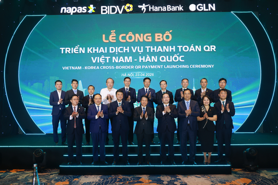 BIDV, HanaBank và các đối tác triển khai dịch vụ thanh toán QR Việt - Hàn