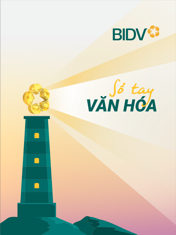 Ấn phẩm văn hóa: Sổ tay văn hóa BIDV