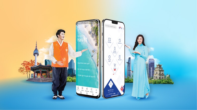 BIDV và Hana Bank ra mắt dịch vụ nhận tiền kiều hối từ Hàn Quốc về Việt Nam