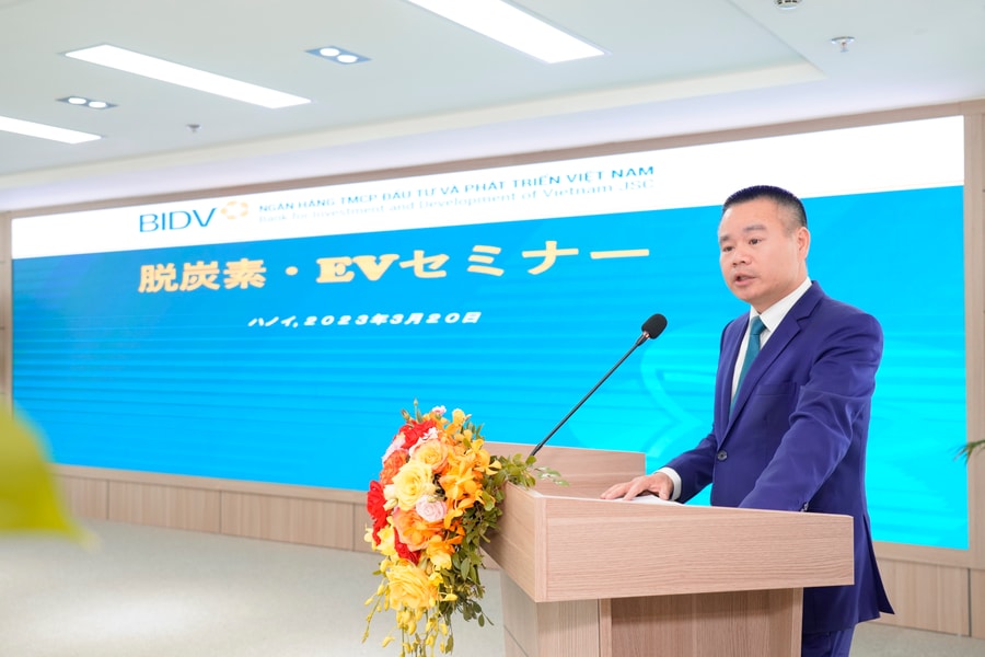 BIDV tổ chức Hội thảo "Chuẩn bị cho sự tăng tốc chuyển dịch sang xe điện ở châu Á trong tiến trình giảm thiểu khí thải carbon"