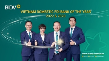 TTBC số 05/2024: BIDV - Ngân hàng phục vụ khách hàng FDI tốt nhất Việt Nam 2023